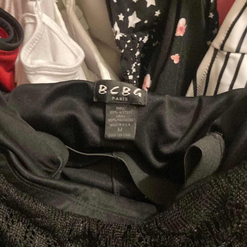 BCBG Paris Black body dress